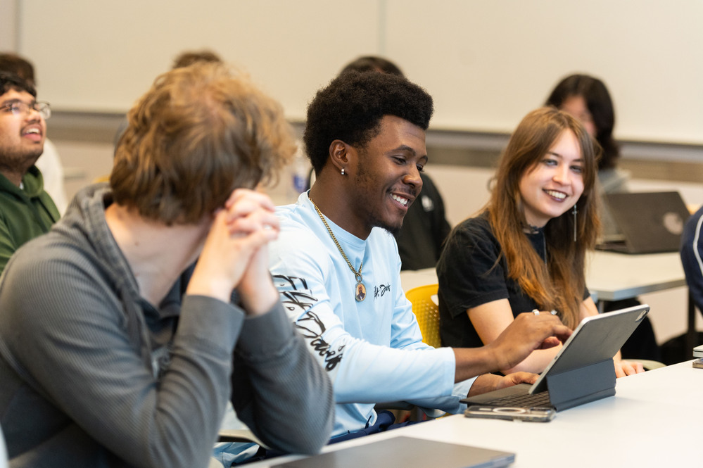 GT students in class