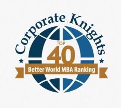 Scheller College of Business is highly ranked in the 2018 Corporate Knights Better World MBA Ranking