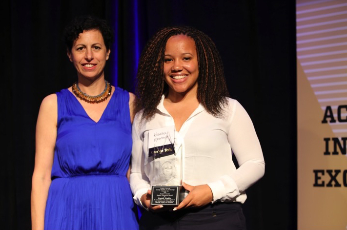 Kendall Rankin, undergraduate student in the H. Milton Stewart School of Industrial &amp; Systems Engineering, was the Gender Equity Champion Award winner in the student category.She is the founder and executive director of The Diamond Campaign, a nonprofit she started during her sophomore year to empower women through service and education. As Rankin stated, “I believe that Georgia Tech is committed to gender equity as we have made huge strides in recent years, but I encourage each of you to find a way t